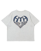HEART LOGO APPLIQUE TEE