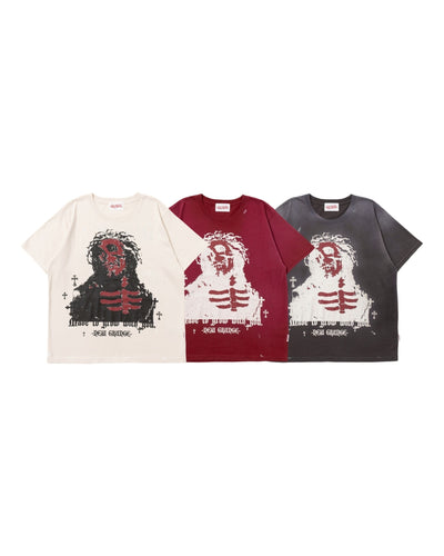 SKULL MARIA graphic TEE