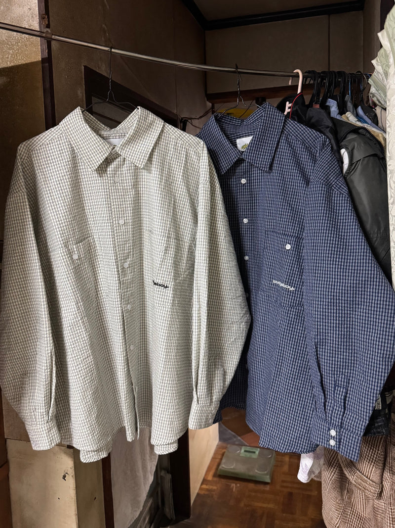 long sleeve check shirt