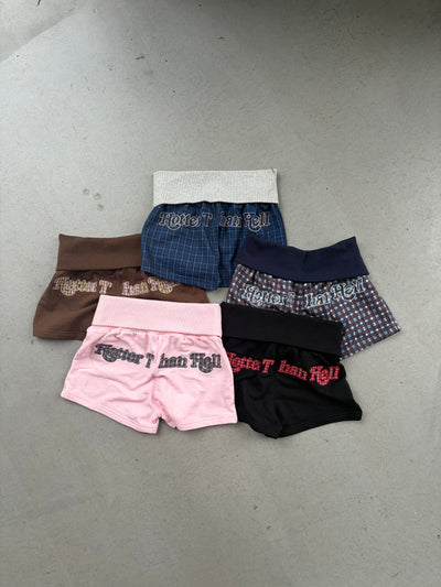 APPLIQUE LOGO SHORT PANTS