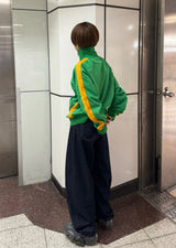 Patchwork track jacket