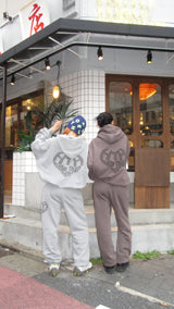 vintage like Heart Logo sweat pants