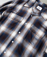 Rayon ombre check shirts