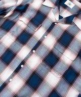 Rayon ombre check shirts
