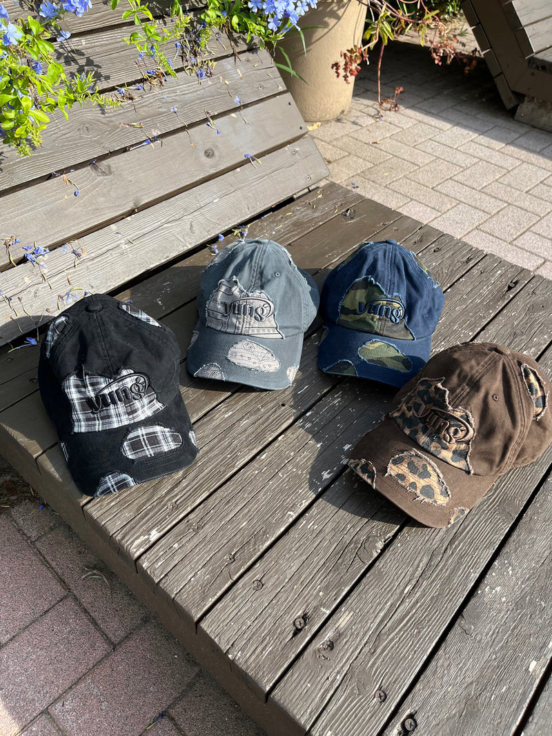 yung logo patchwork cap