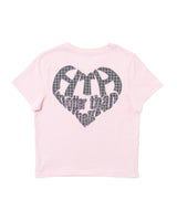 HEART LOGO APPLIQUE TEE