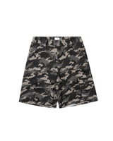 BU CAMOUFLAGE PATTERN BAGGY SHORTS