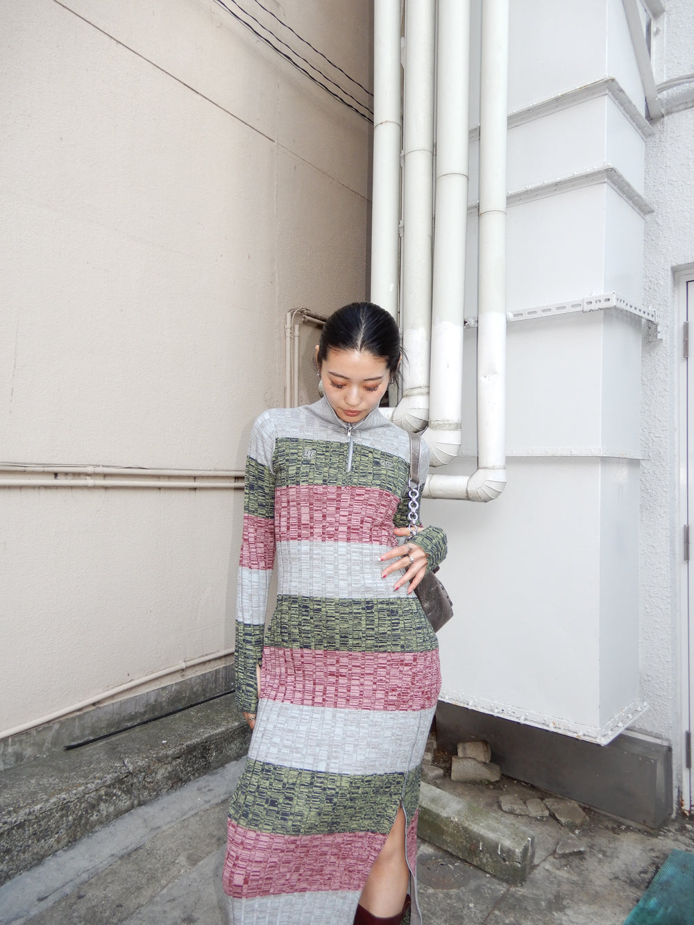 jouetie×HTH】ｽﾘｯﾄﾆｯﾄﾜﾝﾋﾟｰｽ – YZ