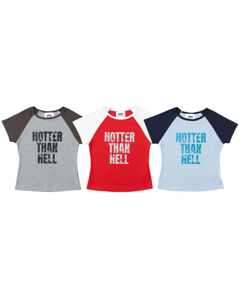 GOTHIC RAGLAN TEE – YZ