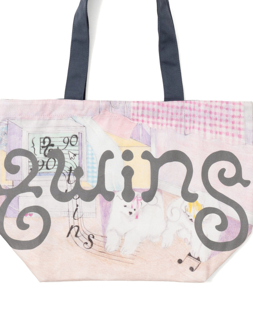 twins big tote bag – YZ