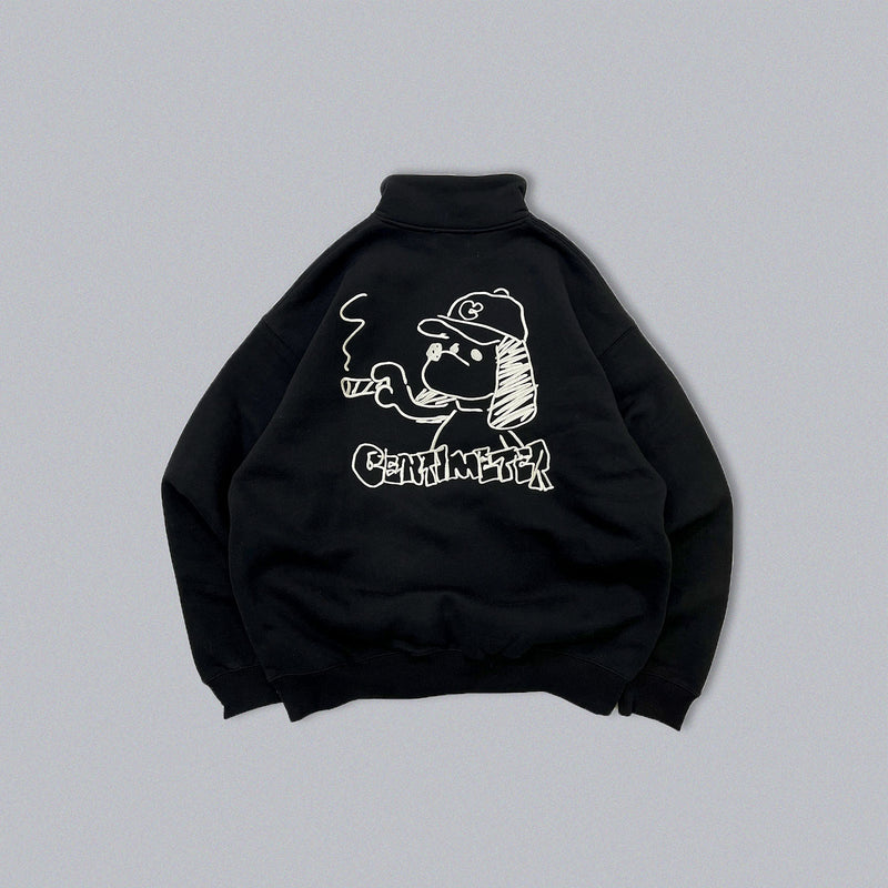 Rakugaki Ruler Halfzip Sweat