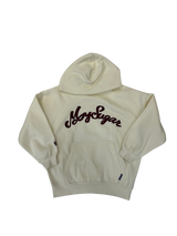 felt logo hoodie