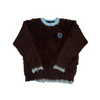 Bicolor Shaggy Knit