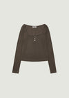 LIV HENRY NECK T-SHIRT