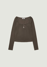 LIV HENRY NECK T-SHIRT