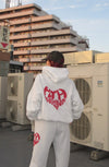 Vintage Like Heart Logo Hoodie