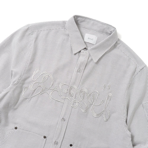 BU STRIPE L/S SHIRT