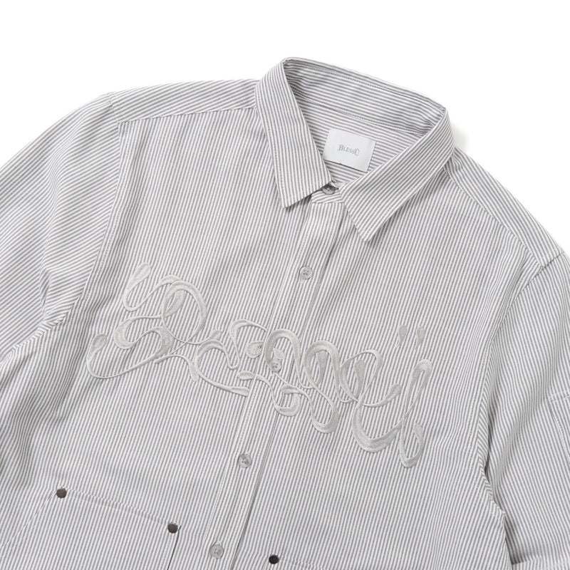 BU STRIPE L/S SHIRT