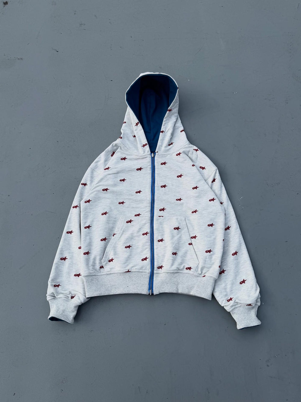 Star Logo Reversible Zip Hoodie – YZ
