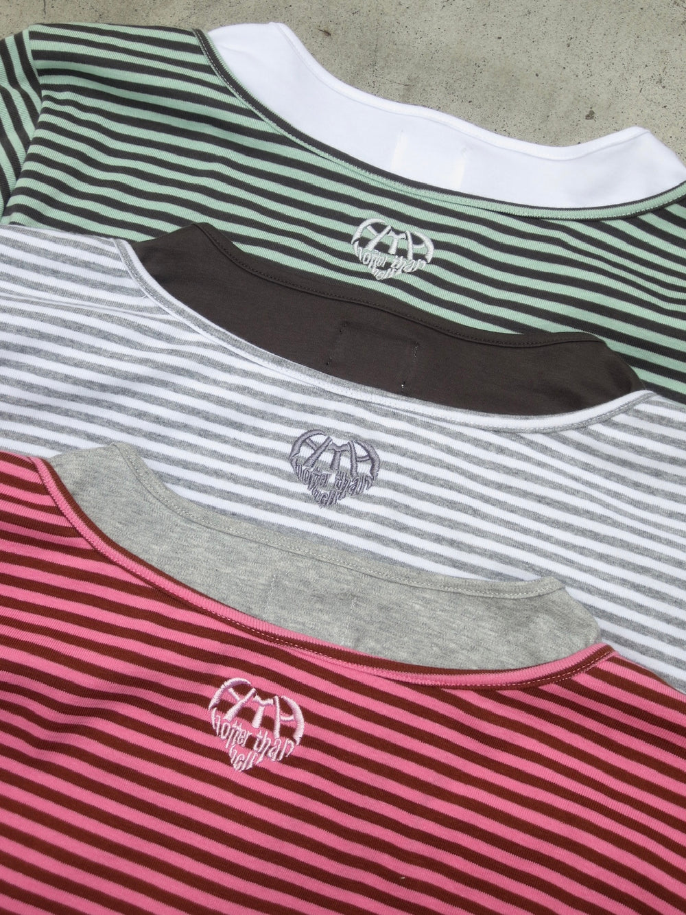 Layered border long tee – YZ