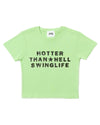 SPANGLE LOGO TEE 