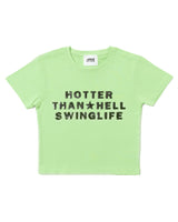 SPANGLE LOGO TEE 