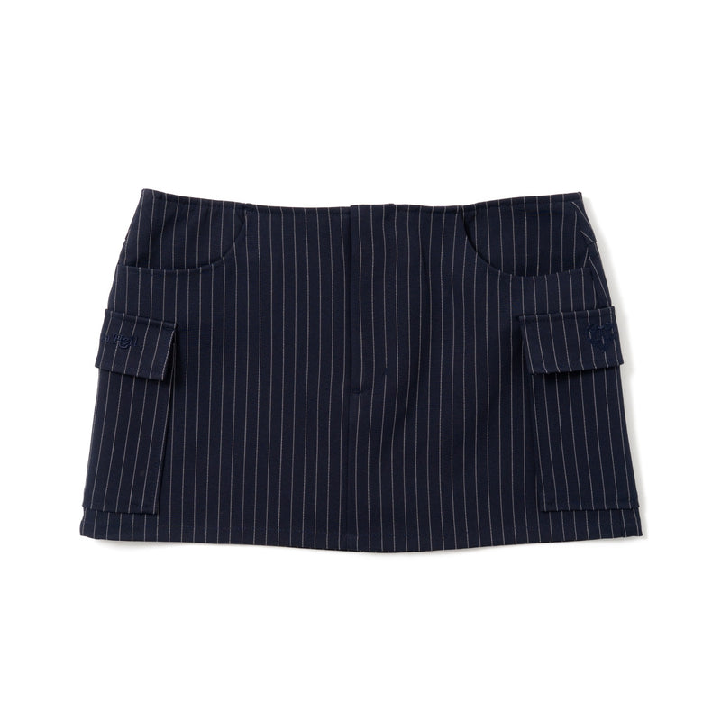striped skirt