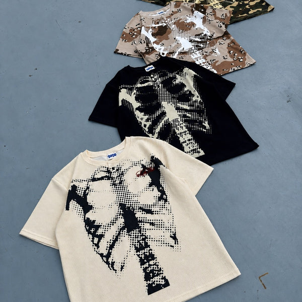 ドットボーンサーマルヘンリーネックTシャツ – YZ