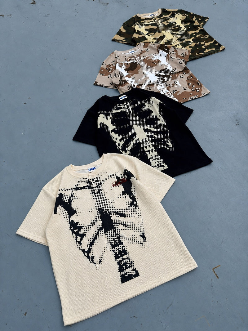 ドットボーンサーマルヘンリーネックTシャツ – YZ