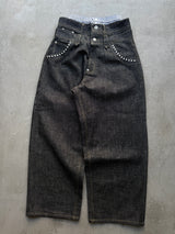 3-Layered Pearl Low-Rise Denim