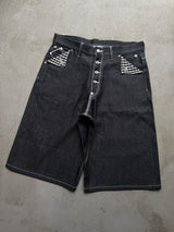 Selvedge Check Flap Buggy Jorts