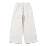 rhinestone curve sweat pants 