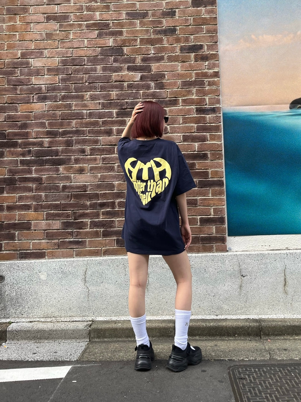 Heart logo tee – YZ