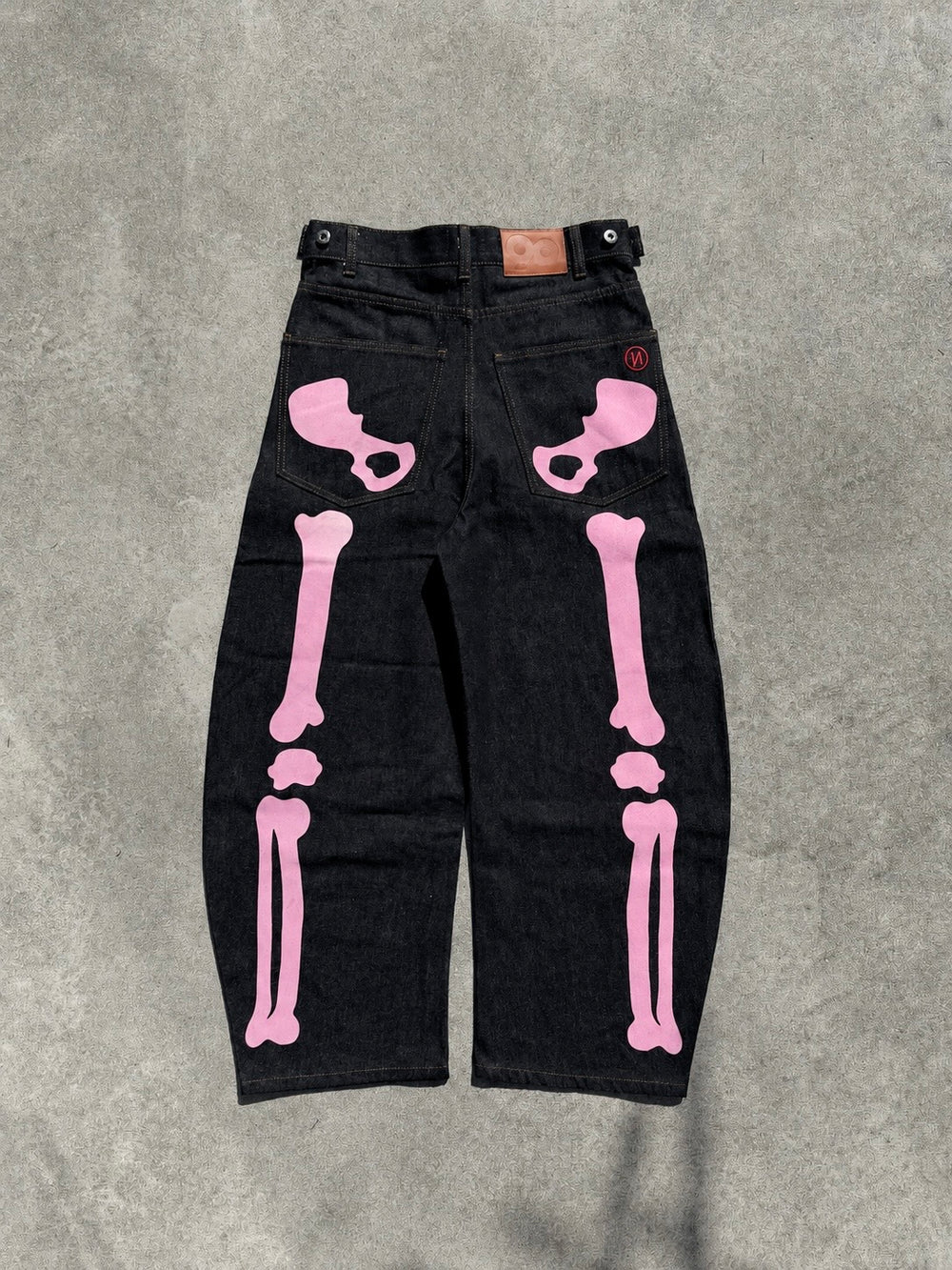 パンツ Bone Hand Denim pants Bone Hand Denim pants (Glow in the Dark) – YZ