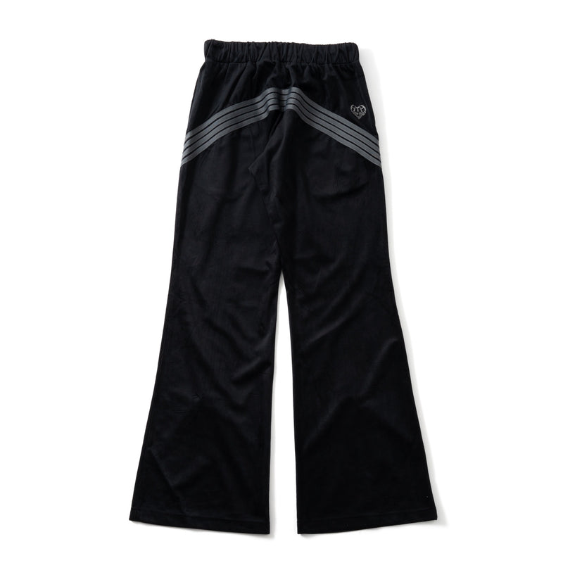 velor track pants