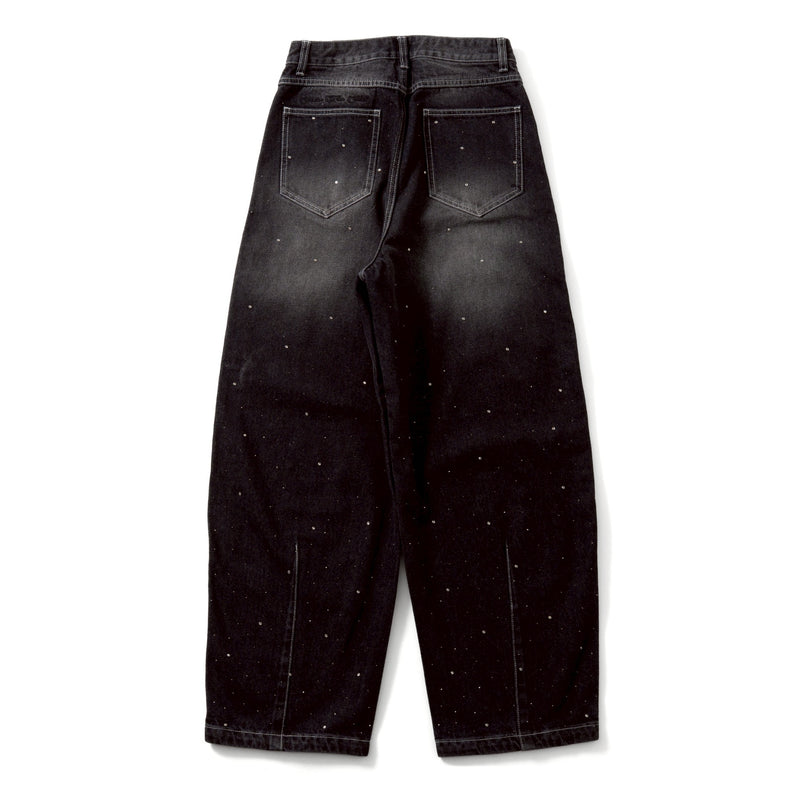 kirakira cocoon washed denim