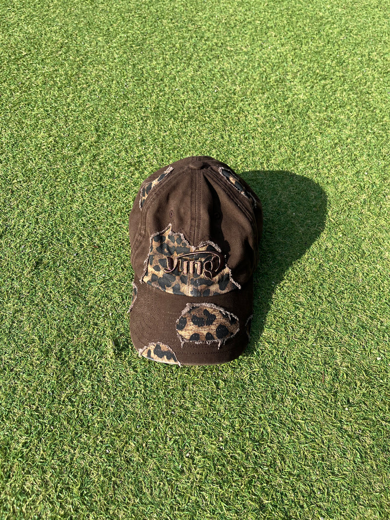 yung logo patchwork cap