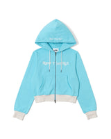 BICOLOR HEART LOGO HOODIE 