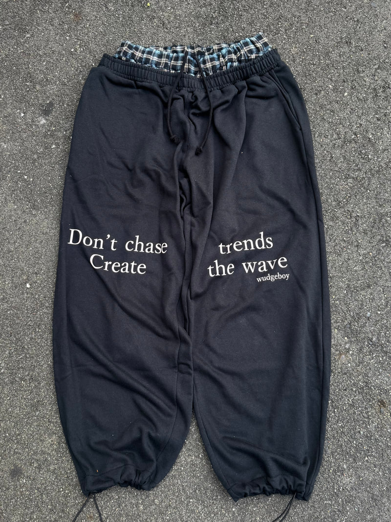 logo sweat pants