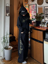 Patchwork Logo sweat pants 