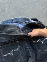 3-Layered Pearl Low-Rise Denim