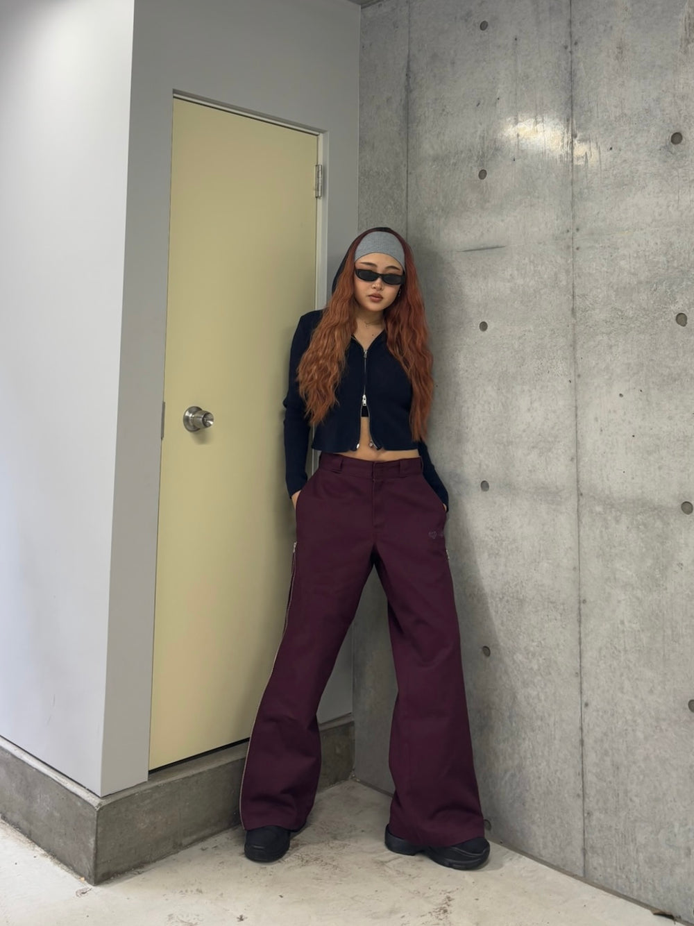 HTH × Dickies Side Zip Wide Pants – YZ