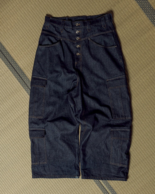 Assortment cargo denim pants