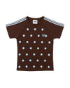 DOT PATTERN LINE TEE