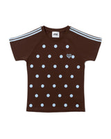 DOT PATTERN LINE TEE