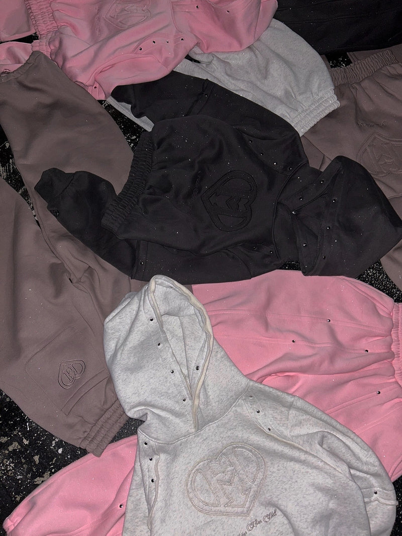 H heart logo river set up