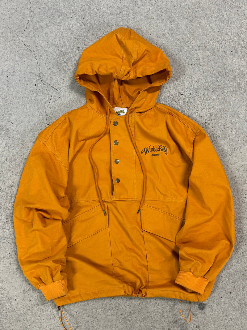 hooded blouson 