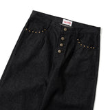 Wave classic denim pants