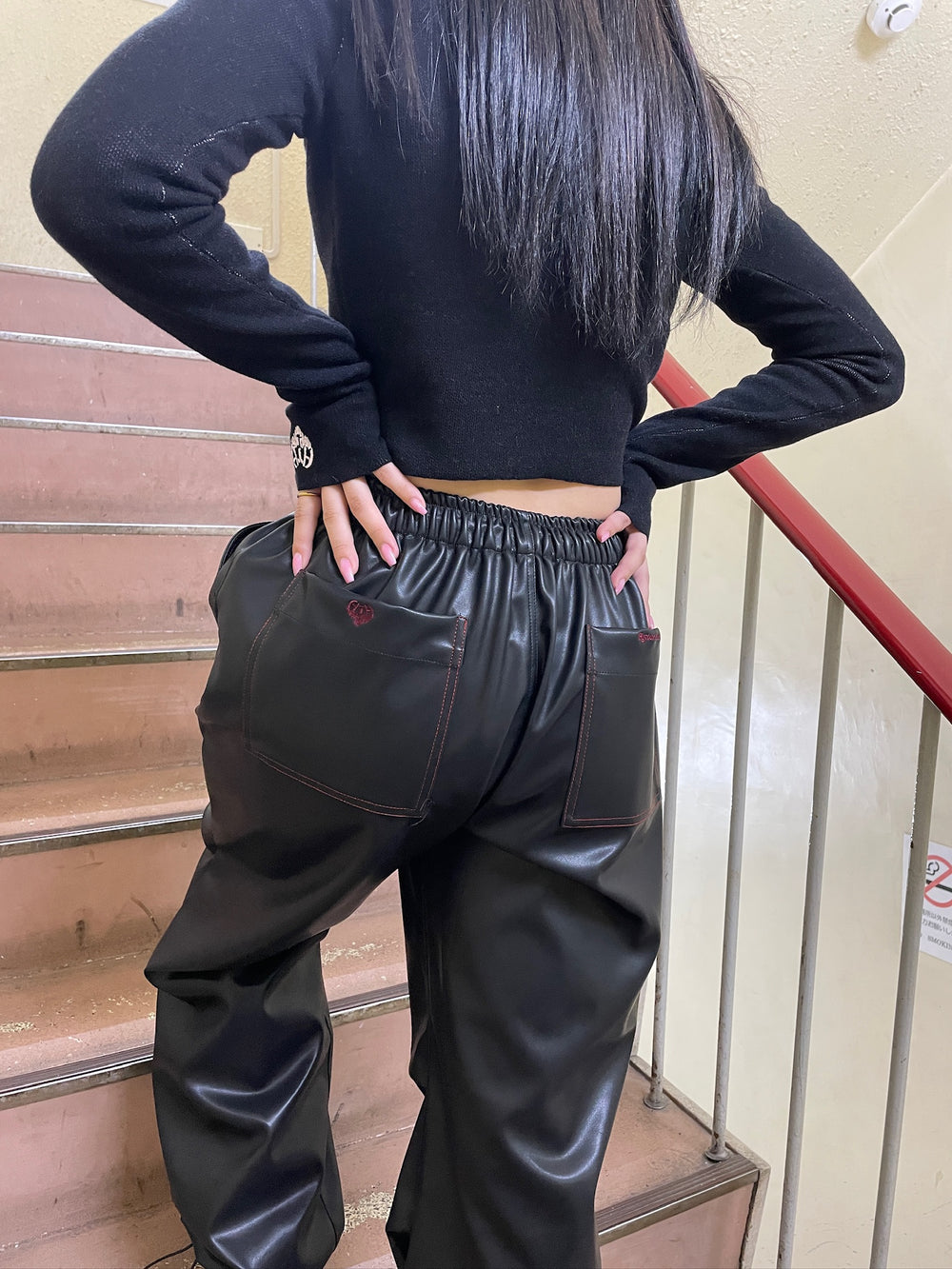 faux leather pants – YZ