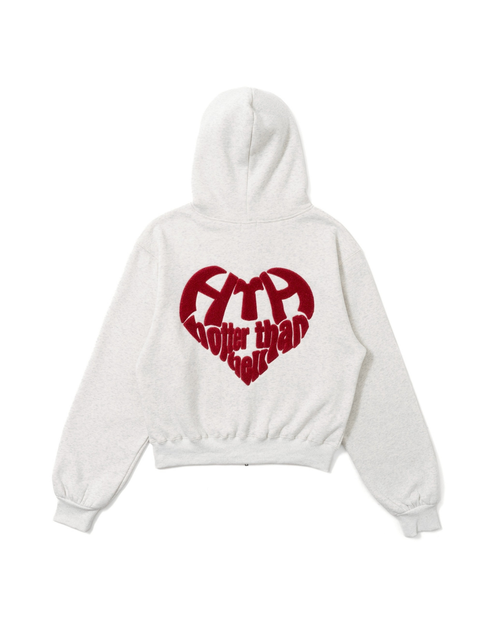 sagara heart logo zip hoodie – YZ